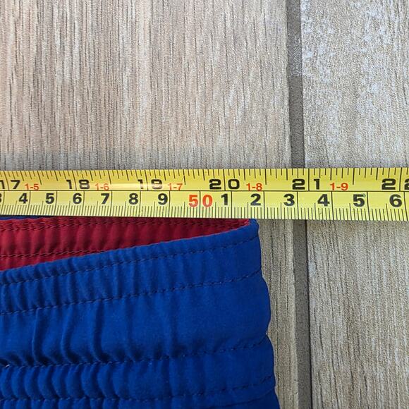Polo Ralph Lauren Swim Trunks Men’s Large Blue Red Mesh Lined Drawstring Logo - Picture 4 of 12